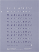 Mikrokosmos piano sheet music cover Thumbnail